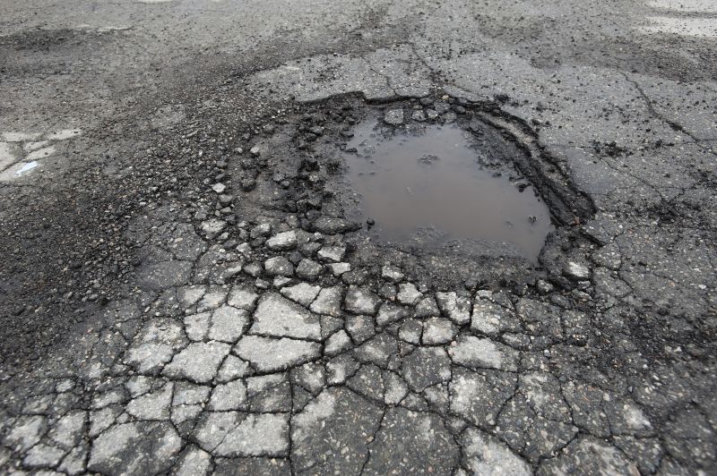 Commercial Pothole Repair detail