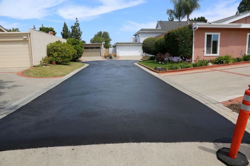 Freshly Paved Driveway